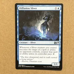 MTG ~ PLAYSET ~ 4x Diffusion Sliver ~ M15 Magic Core 2015 ~ #050 English ~ LP - Image 2