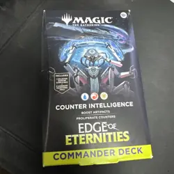 Edge of Eternities Commander Deck - Counter Intelligence MTG Brand New Sealed - Image 1