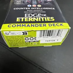 Edge of Eternities Commander Deck - Counter Intelligence MTG Brand New Sealed - Image 2