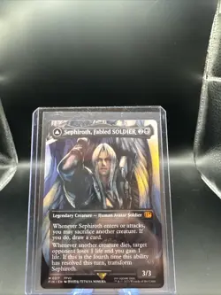 MTG Sephiroth, Fabled SOLDIER (0317) (Borderless) Normal NM FINAL FANTASY Magic - Image 1