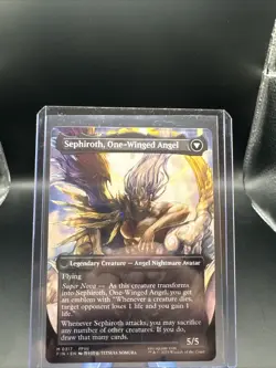 MTG Sephiroth, Fabled SOLDIER (0317) (Borderless) Normal NM FINAL FANTASY Magic - Image 2