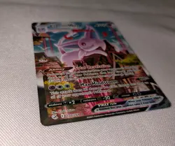 Pokemon Espeon VMAX Fusion Strike Secret Rare Full Art Alt Art 270/264 NM - Image 3