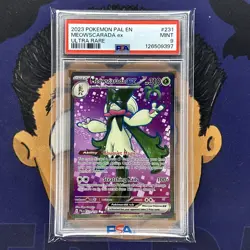 PSA 9 MINT 2023 Pokemon Paldea MEOWSCARADA EX #231 Ultra Rare - Image 2