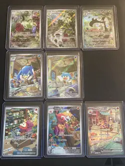 Pokemon Scarlet & Violet TCG Lot Of 8 - Sprigatito, Fuecoco, Quaxly - NM - Image 1