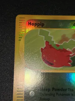 Pokemon TCG Expedition Base Set HOPPIP Common Reverse Holo - 112/165 Excellent ! - Image 2
