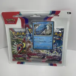 Pokemon Scarlet and Violet Base Set - 3 Pack Blister SEALED - Image 1