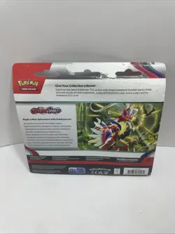 Pokemon Scarlet and Violet Base Set - 3 Pack Blister SEALED - Image 2
