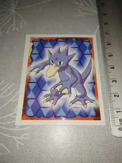 TOPPS Pokemon Nintendo 1999 Merlin sticker # 55 Akwakwak / Golduck - Image 1