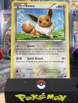 Eevee Plasma Freeze 89/116 Regular Common Pokemon TCG - NM Condition - Image 1