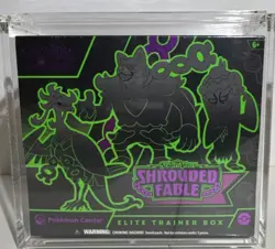 POKEMON CENTER SHROUDED FABLE ELITE TRAINER BOX SEAL DAMAGED - Image 1