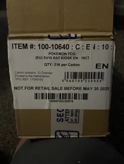Case of Destined Rivals Half Booster Boxes 12 Boxes Sealed Pokemon TCG New - Image 1