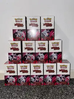 Case of Destined Rivals Half Booster Boxes 12 Boxes Sealed Pokemon TCG New - Image 2