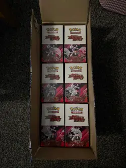 Case of Destined Rivals Half Booster Boxes 12 Boxes Sealed Pokemon TCG New - Image 3