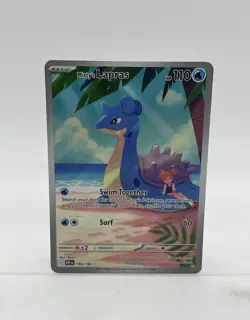 Pokemon TCG Destined Rivals Misty’s Lapras #194/182 Illustration Rare - Image 1