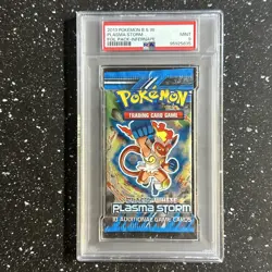 Graded Pokemon TCG Black and White Plasma Storm Booster Pack Infernape PSA 9 - Image 1