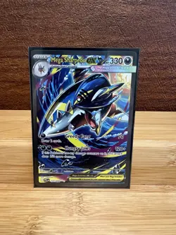 Pokemon TCG Mega Sharpedo Ex 127/094 SIR Phantasmal Flames English Pack Fresh - Image 1