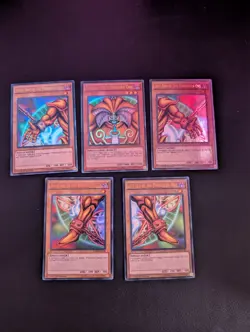 Yu-Gi-Oh Exodia the Forbidden One + All Pieces All 1st Edition All Holo - Image 1