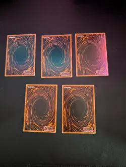 Yu-Gi-Oh Exodia the Forbidden One + All Pieces All 1st Edition All Holo - Image 3