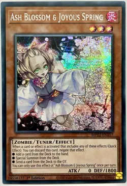 MP22-EN257 Ash Blossom & Joyous Spring - Secret Rare 1st Ed Lightly Played - Image 1