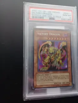 2007 YuGiOh Victory Dragon JUMP-EN011 Limited Edition Shonen Promo PSA 10 Gem - Image 2