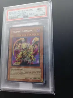 2007 YuGiOh Victory Dragon JUMP-EN011 Limited Edition Shonen Promo PSA 10 Gem - Image 3
