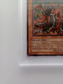 Pop. 6! 2004 YugiOh PSA 9 Armed Dragon LV5 SOD-EN014 - Image 2