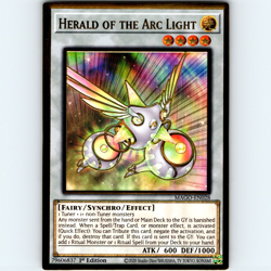 Yugioh Herald of the Arc Light MAGO-EN028 1st Edition Premium Gold Rare - NM 💎 - Image 1