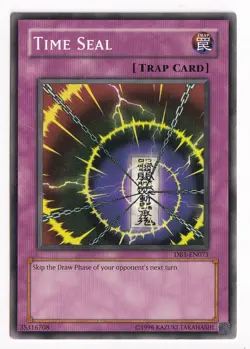 Time Seal NM Common DB1-EN071 Yu-Gi-Oh! TCG - Image 1