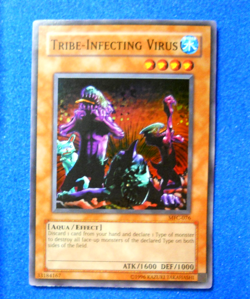Tribe-Infecting Virus MFC-076 Super Rare Magician's Force Holo Yu-Gi-Oh 2003 - Image 1