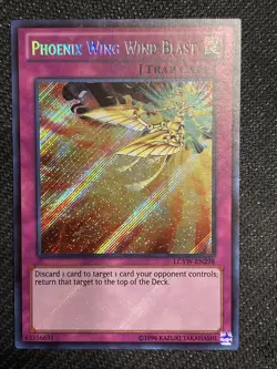 Phoenix Wing Wind Blast LCYW-EN298 Secret Rare Unlimited - Image 1