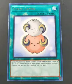 Yu-Gi-Oh! Invasion Of Chaos Stray Lambs Rare Spell Card IOC-EN092 NM - Image 1