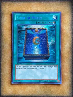 Yugioh Book of Moon LCJW-EN288 Secret Rare 1st Ed LP - Image 1