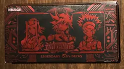 YuGiOh 5D's 5Ds Decks Legendary Decks 3x 51-Card Decks New Sealed! FREE SHIPPING - Image 1