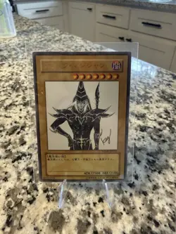 Yu-Gi-Oh Dark Magician Ultra Rare WJMP-JP012 Japanese Yu-gi-oh! OCG W Jump NM - Image 1