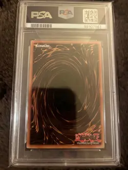 Elemental Hero Rampart Blaster Ultimate Rare Unlimited PSA 7 - Image 2