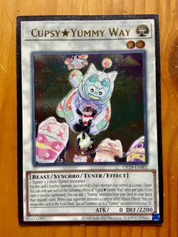 Cupsy Yummy Way OP29-EN002 OTS Tournament Pack 29 Unlimited Ultimate Rare (UTR) - Image 1