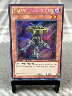 Yu-Gi-Oh! Malefic Parallel Gear YMP1-EN003 Limited Edition Secret Rare - Image 1