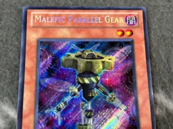 Yu-Gi-Oh! Malefic Parallel Gear YMP1-EN003 Limited Edition Secret Rare - Image 2
