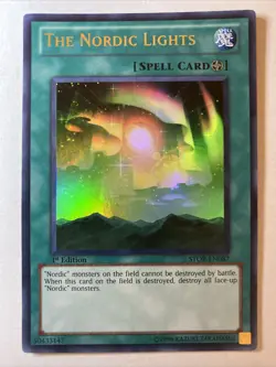Yugioh The Nordic Lights STOR-EN087 Ultimate Rare 1st Edition NM - Image 1