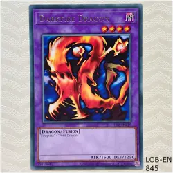 Darkfire Dragon - LOB-EN019 - Rare Unlimited Yugioh - Image 1