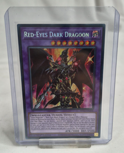 Red-Eyes Dark Dragoon MP22-EN264 Prismatic Secret Rare Yugioh Card 1st Ed Mint - Image 1