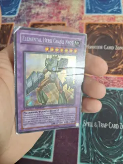 Yu-Gi-Oh! TCG Elemental Hero Grand Neos CT04-EN001 Secret Rare Limited HP/DMG - Image 3
