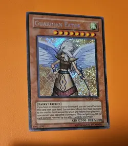 Yugioh Guardian Eatos Secret Rare Unlimited Edition SOVR-EN097 - Image 1