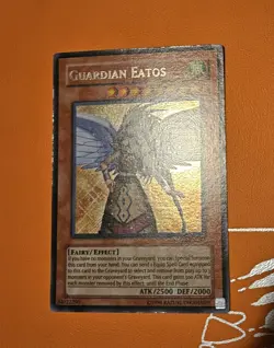 Yugioh Guardian Eatos Secret Rare Unlimited Edition SOVR-EN097 - Image 3