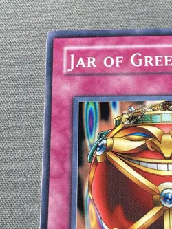 Yu-Gi-Oh! Jar of Greed SD3-EN029 1st Edition Mint 1996 Never Played - Image 2