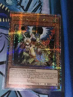 Droll & Lock Bird 1st Edition Quarter Century Secret Rare RA02-EN006 Yu-Gi-Oh! - Image 2