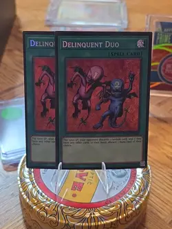 Delinquent Duo LCKC-EN101 Unlimited Secret Rare Near Mint +Bonus FREE SHIPPING! - Image 1