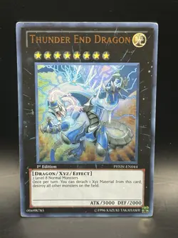 Yugioh - Thunder End Dragon PHSW-EN044 Ultimate Rare Unlimited NM - Image 1