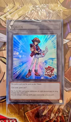 Jaden Token (Super Rare) SEALED - TKN5-EN012 - Rage of the Abyss - Yu-Gi-Oh TCG - Image 1