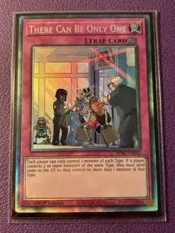 WISU-EN060 There Can Be Only One : Collector's Rare Card : 1st Edition YuGiOh - Image 1